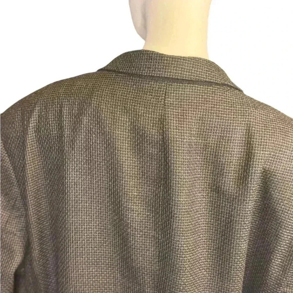 Jos A Bank Vintage Signature Collection Men’s Gray Plaid Wool Blazer Jacket. - Picture 10 of 14